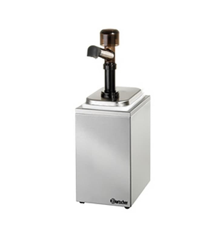 Pompe à sauce professionnelle pour self et restauration rapide - 3,3 Litres