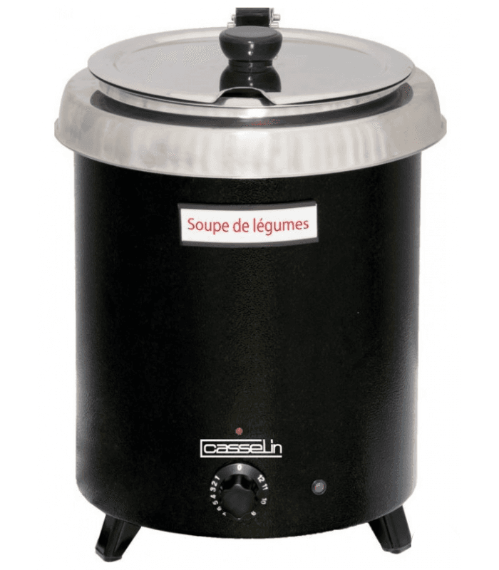 Soupière électrique professionnelle contenance 8,5 litres ou 9 Litres - Soupière "De Luxe"