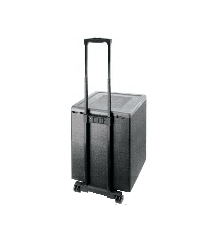 Trolley isotherme ergonomique, conteneur isotherme de 60 litres