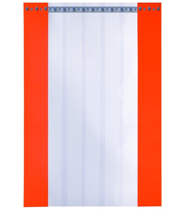 Rideaux chambre froide à lanières - 10 à - 40 °C - Matériel cuisine - 1390 mm