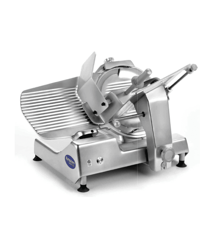 Trancheuse entièrement réalisée en alliage titré d’aluminium protégé par oxydation anodique