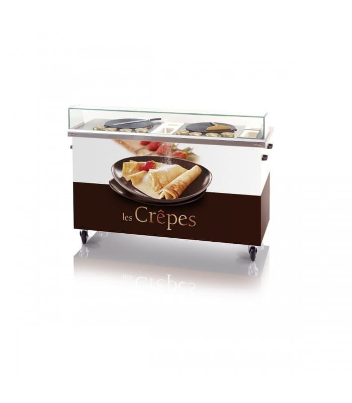 Chariot à crêpes à équipements amovibles - Krampouz