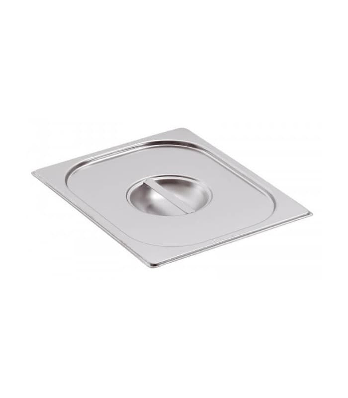 Couvercle en inox GN1/1 pour bac 1/1 de dimension 530x325 mm - Inox