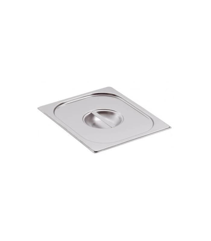 Couvercle 1/2 pour bac 1/2 325x265 mm - Inox