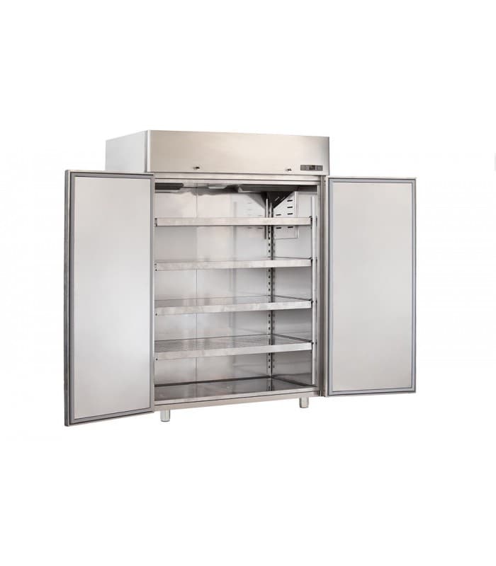 Armoire réfrigérée sans montant central négative