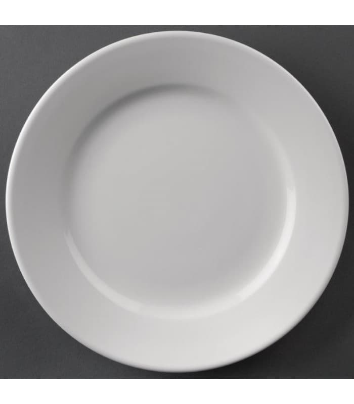 Assiette Ă bord large 254 mm - Athena Hotelware