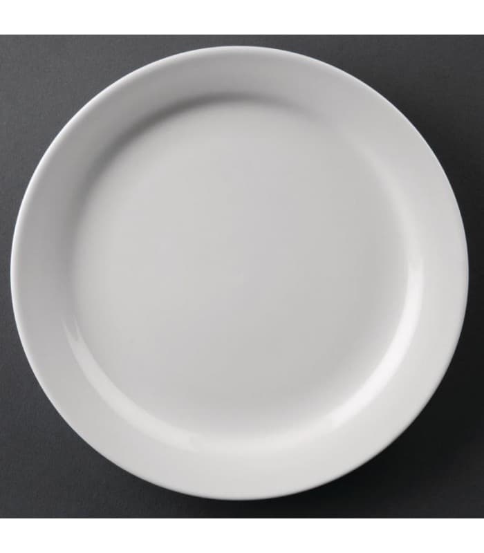 Assiette à bord étroit 203 mm - Athena Hotelware
