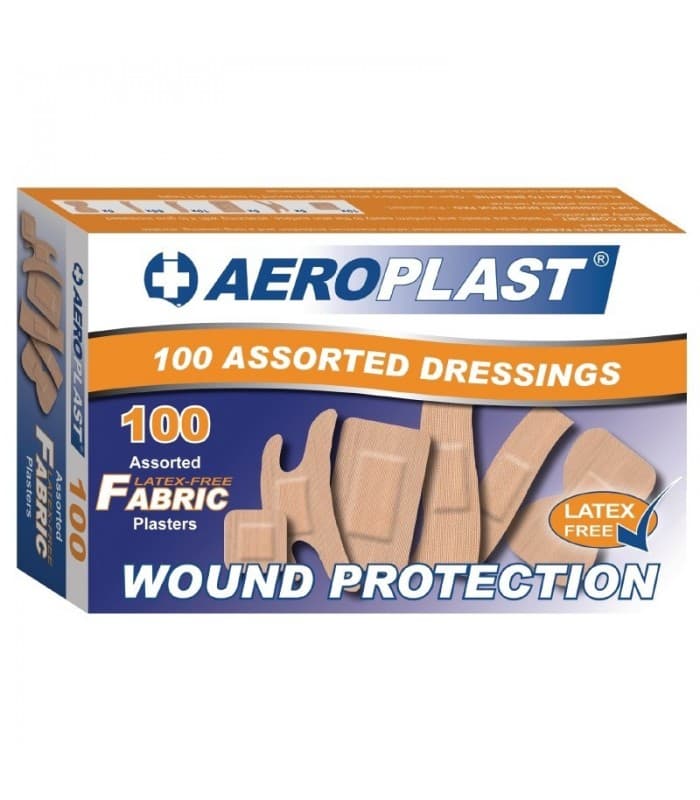 Pansements sans latex assortis Aeroplast - PROMOSHOP
