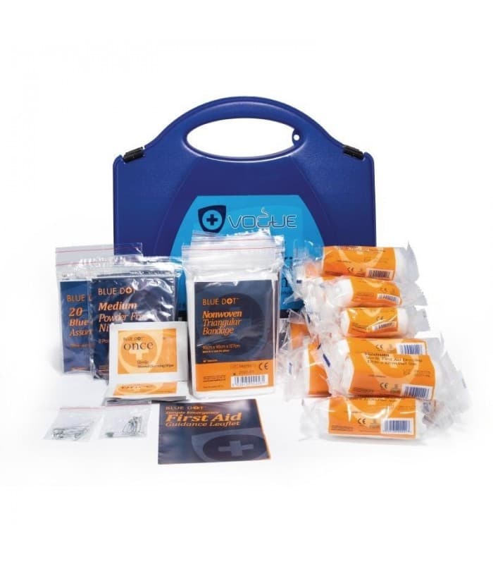 Trousse de premiers soins HSE de restauration 20 personnes Vogue - PROMOSHOP