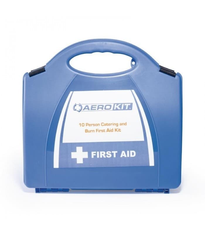Trousse de premiers soins et brûlures de restauration 10 personnes Aerokit - PROMOSHOP