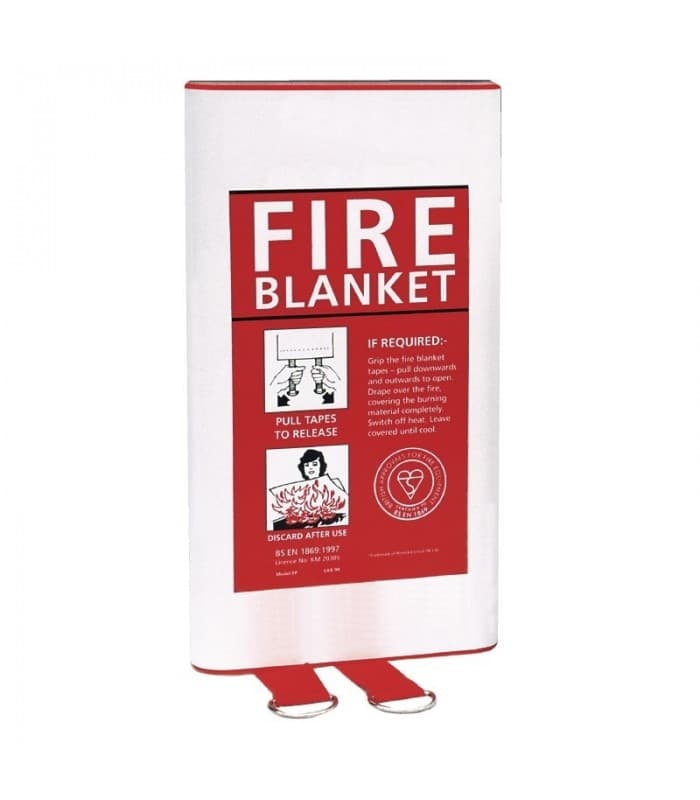 Couverture anti-feu 120x120cm - PROMOSHOP