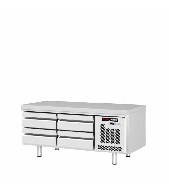 Element de base réfrigéré (GN) avec 4 tiroirs 1/1 - PROMOSHOP