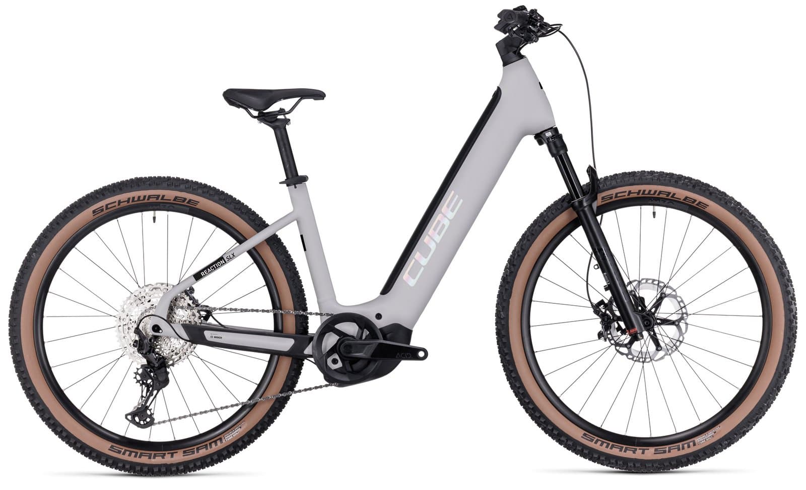 Cube Reaction Hybrid SLX 750 Easy Entry grey´n´spectral - M