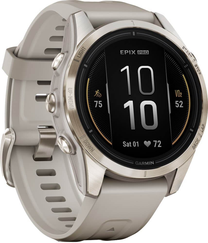 Garmin EPIX™ PRO (GEN 2) SAPPHIRE 42mm – GPS Multisport Smartwatch – Grau