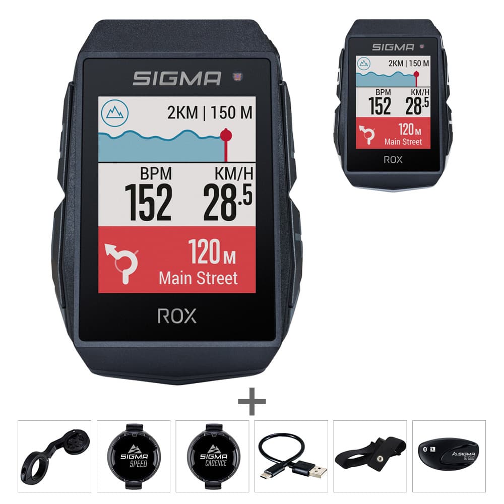 SIGMA ROX 11.1 Evo Sensor Set Navigationscomputer - schwarz