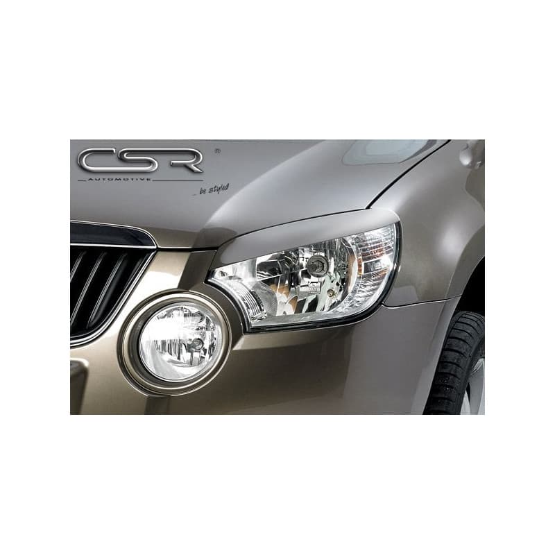 Paupières de phares Skoda Yeti 2009