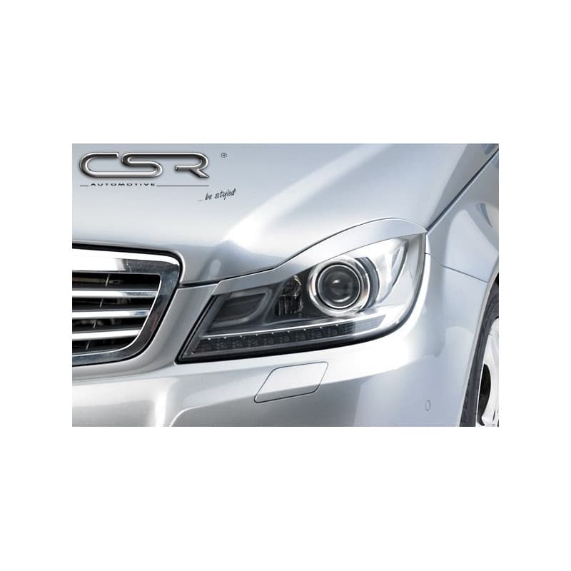 Paupières de phares Mercedes Classe C W204,C204,S204 03/2011