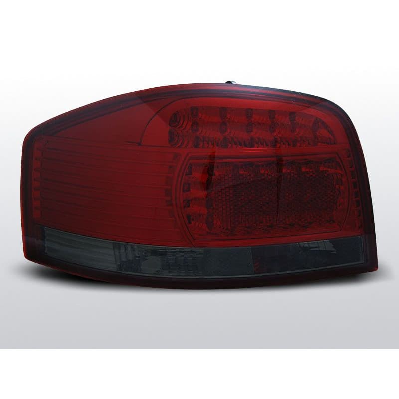 Feux Arrière Audi A3 8P 05.03-08 à Leds Rouge/Fumé