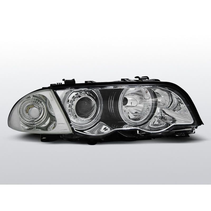 Phares Avant Angel Eyes BMW Serie 3 E46 Berline/Touring 05.98-08.01...