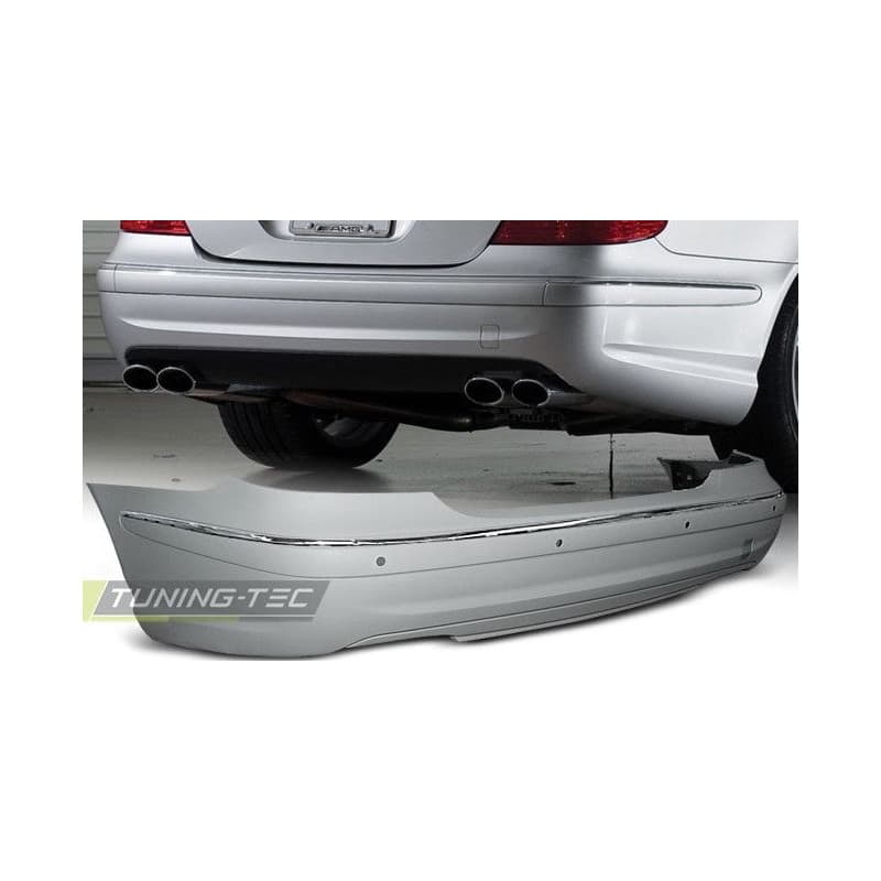 Pare-Chocs Arrière Mercedes W211 Berline 02-06 Look AMG PDC