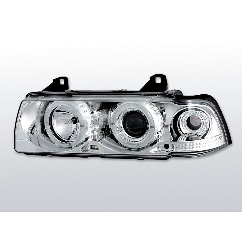 Phares Avant Angel Eyes BMW Serie 3 E36 Berline/Touring 12.90-08.99...