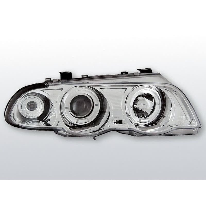 Phares Avant Angel Eyes BMW Serie 3 E46 Berline/Touring 05.98-08.01...