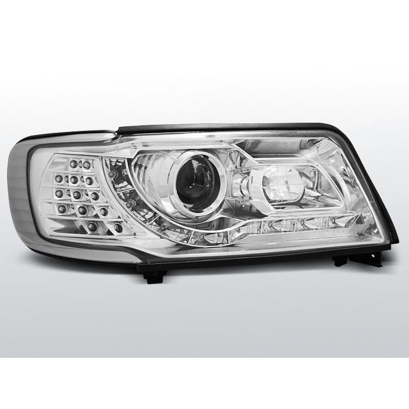 Phares Avant Daylight Audi 100 C4 12.90-06.94 Chrome