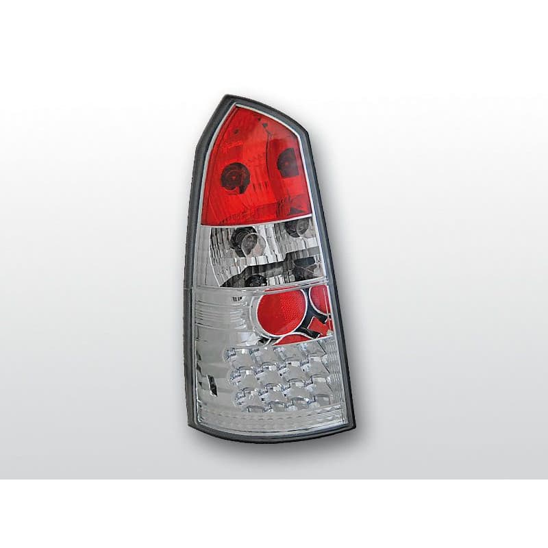 Feux Arrière Ford Focus MK1 Break 10.98-10.04 à Leds Chrome