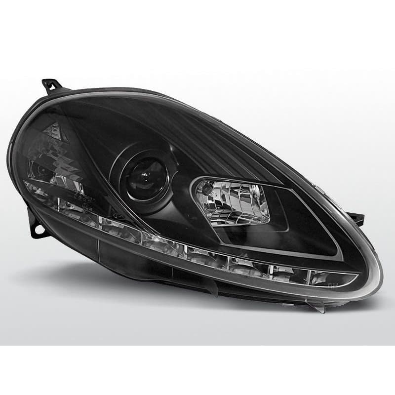 Phares Avant Daylight Fiat Grande Punto 09.05-09 Noir