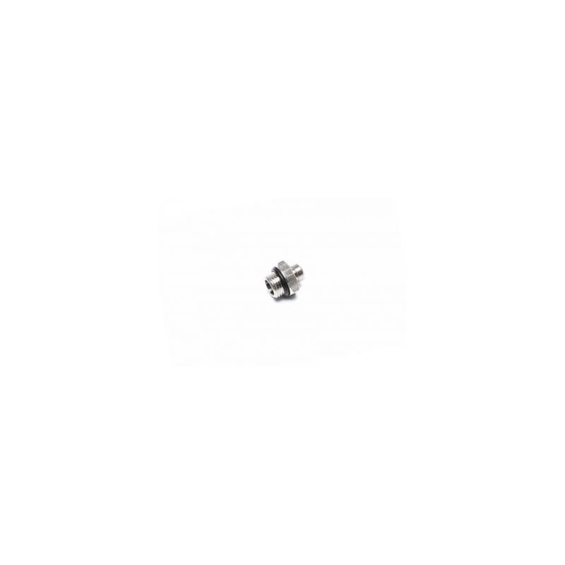 Mamelon double filetage G1/4" sur G1/8" mâle Clé de 17
