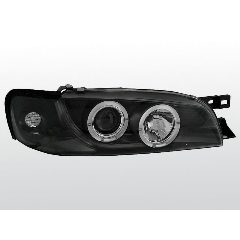 Phares Avant Angel Eyes Subaru Impreza 05.93-10.00 Noir