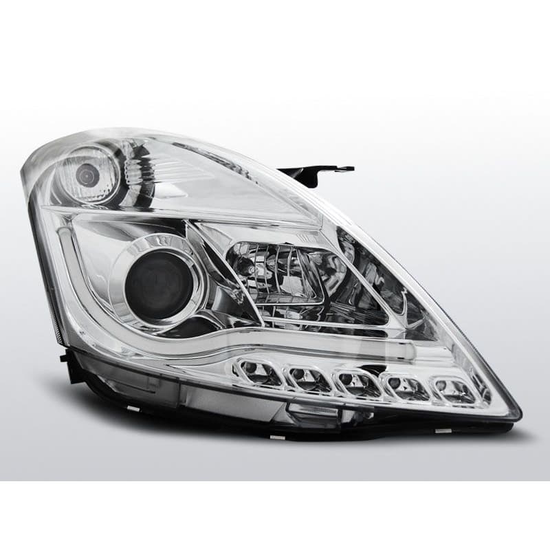 Phares Avant Tube Light Suzuki IV 10-10.13 Chrome