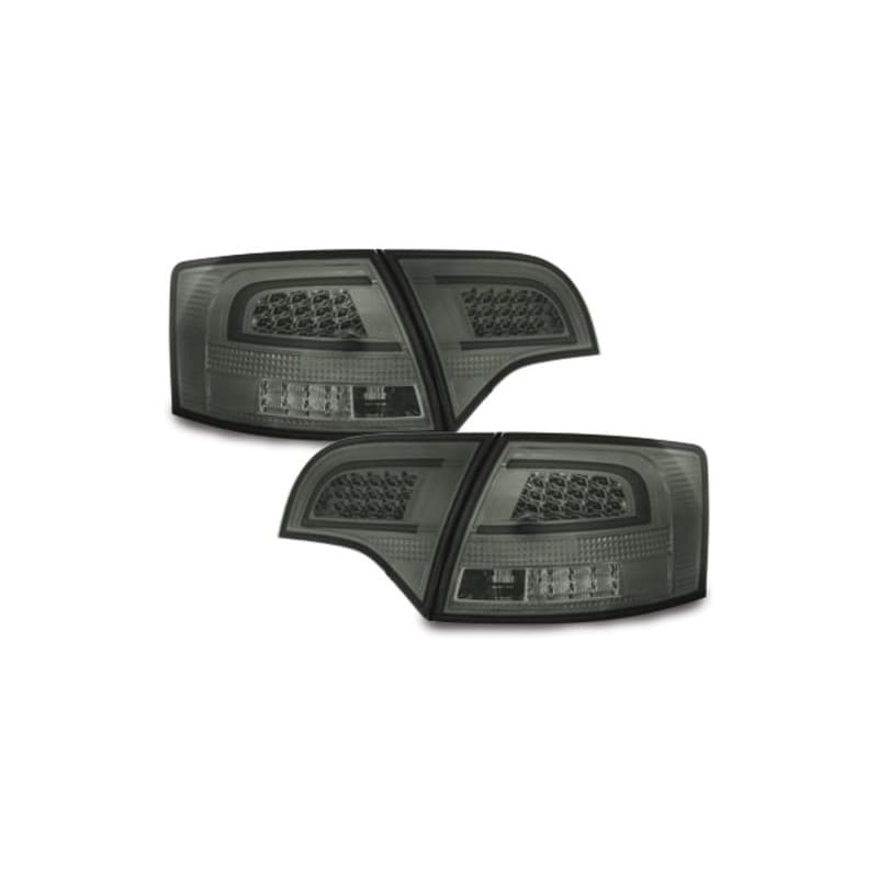 Feux Arrière Audi A4 B7 11.04-03.08 à Leds/Light Bar Fumé