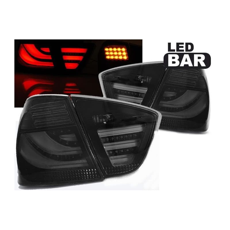 Feux Arrière BMW E91 Berline 08-11 Led Bar Noir