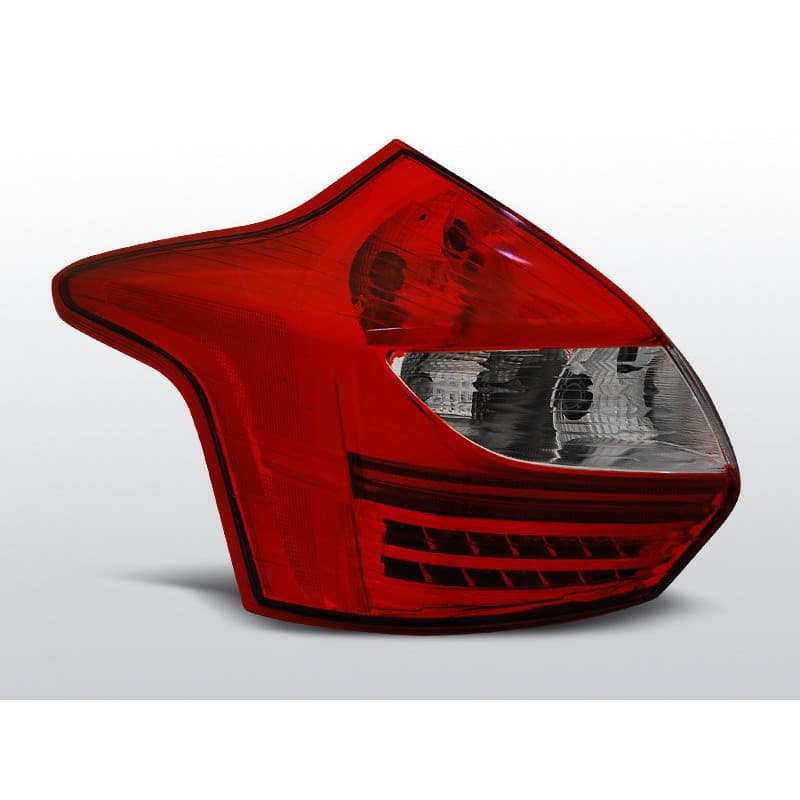 Feux Arrière Ford Focus 3 11-10.14 Led Rouge