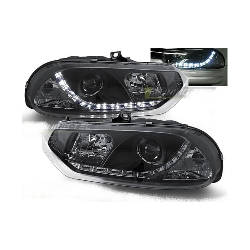 Phares Avant Daylight Alfa Romeo 156 10.97-06.03 Noir