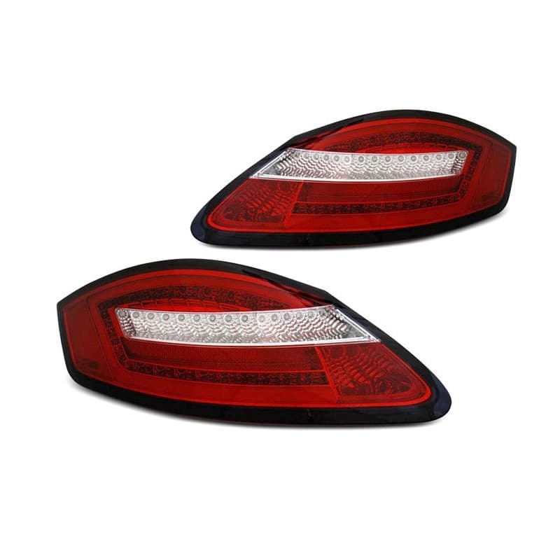 Feux Arrière Porsche Boxster / Cayman 987 05-08 LED Rouge/blanc