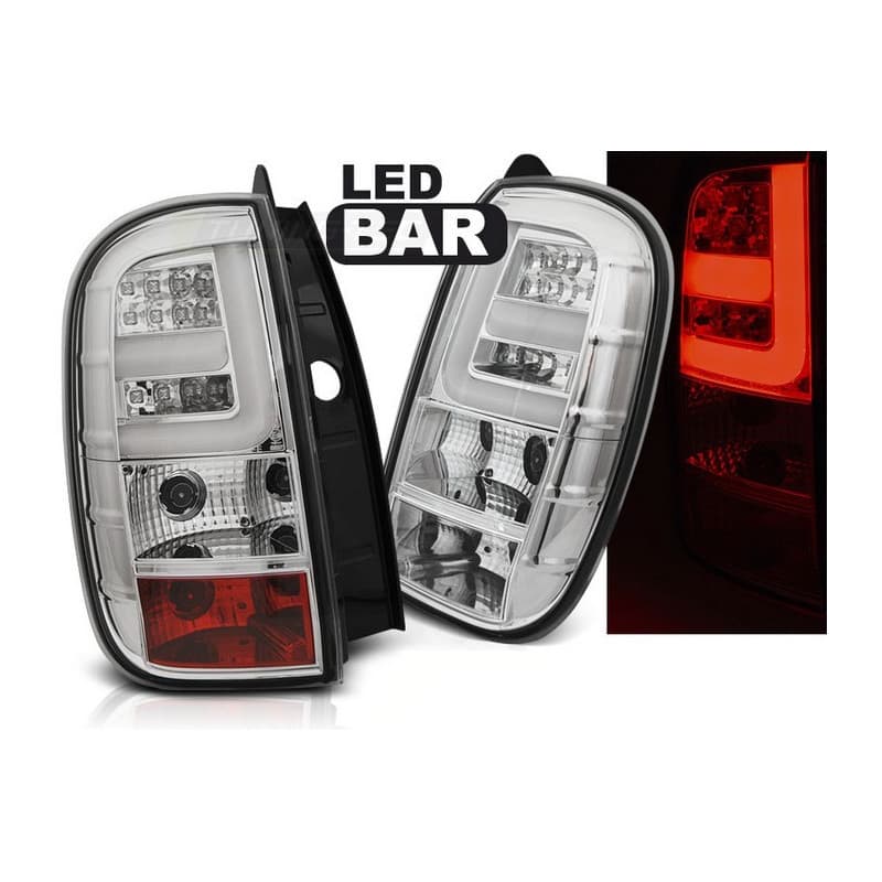 Feux Arrière LED BAR Chrome Dacia Duster 04.10