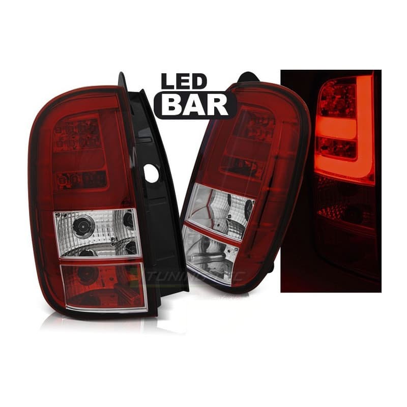 Feux Arrière LED BAR Rouge/Clair Dacia Duster 04.10