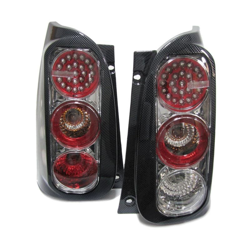 Feux Arrière Look Carbone à LED pour Smart 98-02