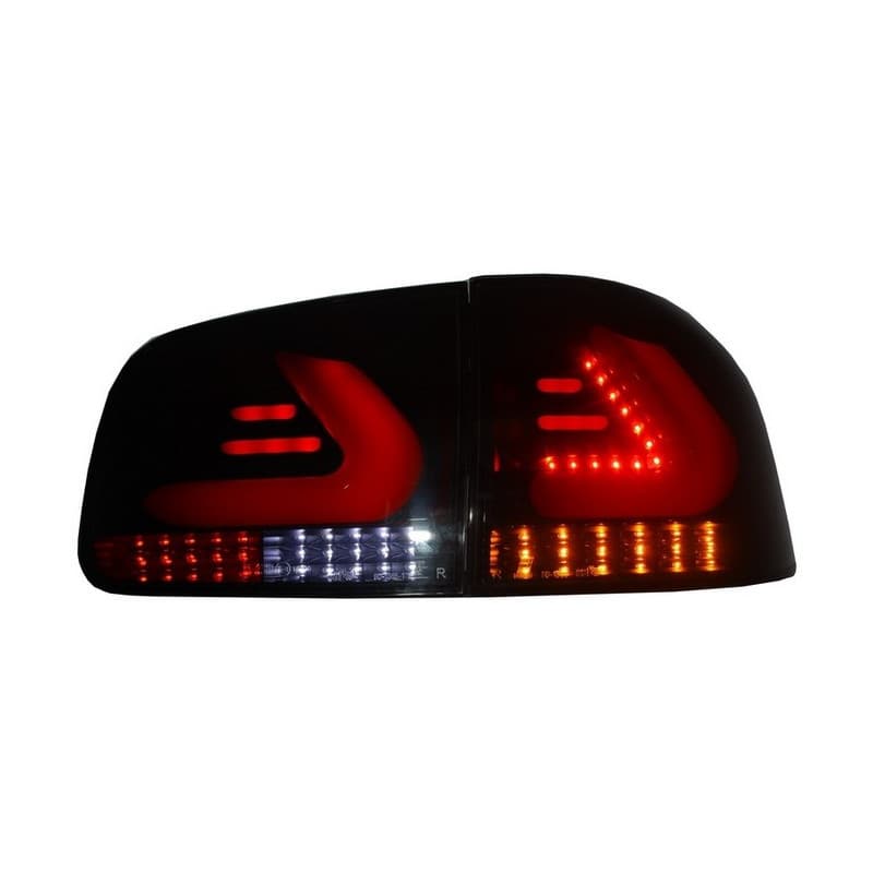 Feux Arrière LED LightBar Noir/fumé pour VW Touareg 2002-2010