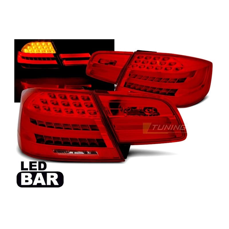 Feux Arrière BMW E92 09.06-03.10 Light Bar/Leds Rouge