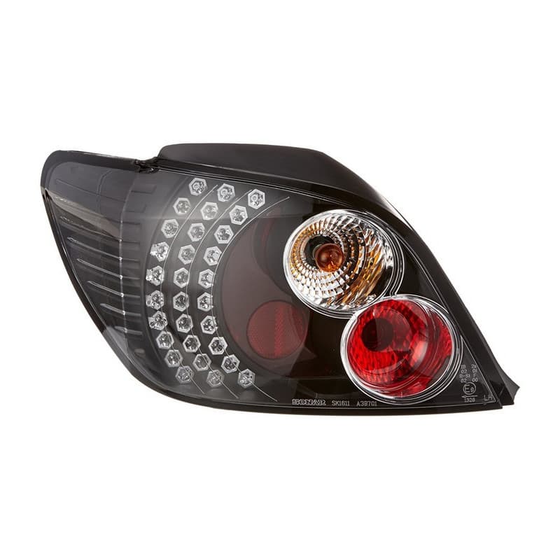Feux Arrière Peugeot 307 04.01-07 LED Noir