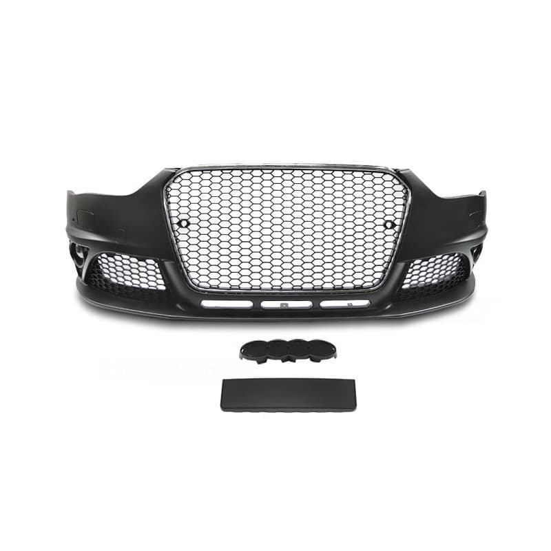 Pare-Chocs Avant Look RS avec calandre chrome brillante pour Audi A...