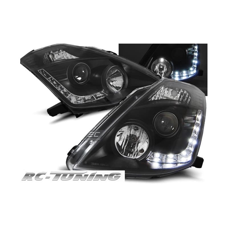 Phares Avant Xénon D2S Daylight Nissan 350Z 03-05 Noir