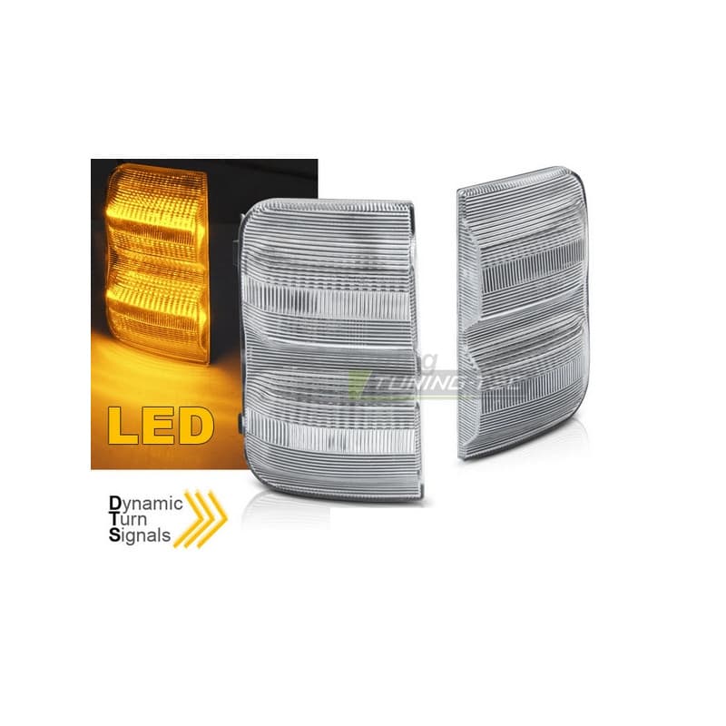 Clignotants de rétroviseurs LED dynamique pour Peugeot Boxer II / Fiat Ducato III / Citroen Jumper II