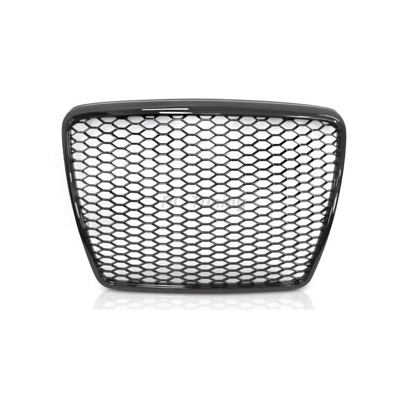 Calandre sport noir brillant pour Audi A6 C6 09-11