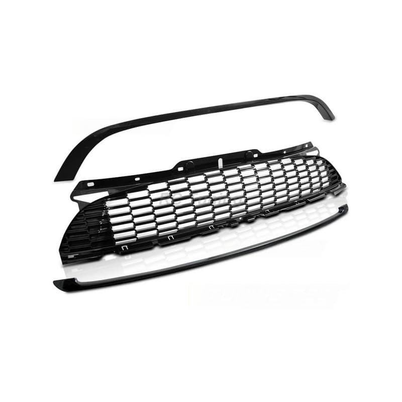 Calandre Look JCW noir brillant pour Mini Cooper R56/57/55 10-14