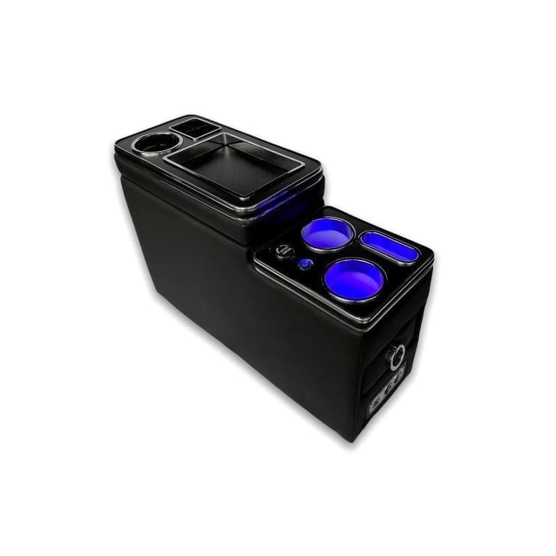 Console Centrale universelle avec Compartiment Ports USB et éclaira...