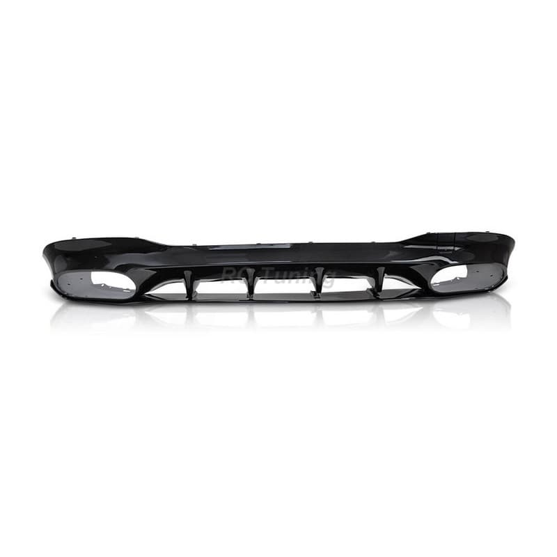 Diffuseur look sport noir brillant pour Mercedes CLA W118 19-23